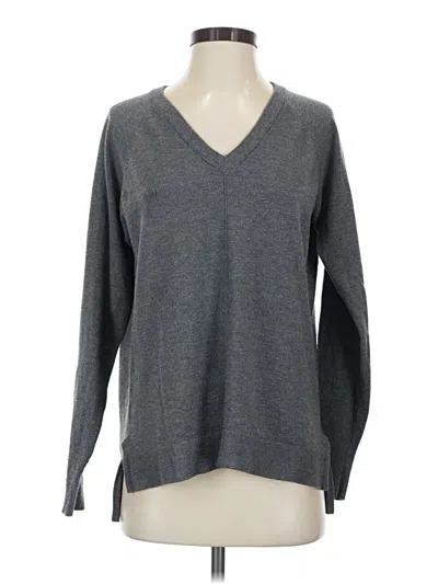 Pre-owned Bobeau Pullover Sweater In Gray
