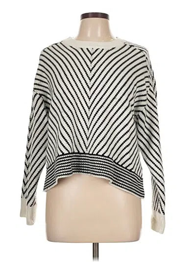 Pre-owned Bobeau Pullover Sweater In Ivory