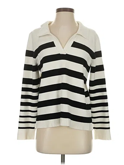 Pre-owned Bobeau Pullover Sweater In Ivory