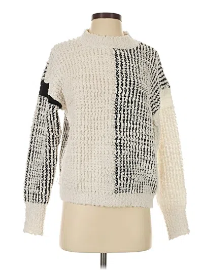 Pre-owned Bobeau Pullover Sweater In Ivory
