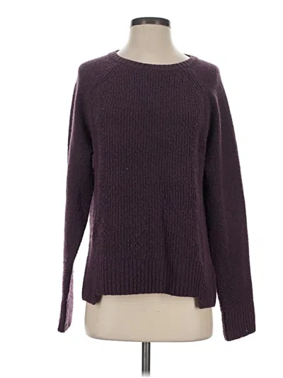 Pre-owned Bobeau Pullover Sweater In Purple
