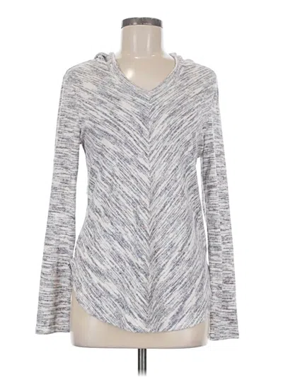 Pre-owned Bobeau Pullover Sweater In Silver