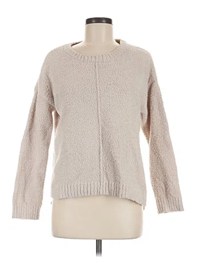 Pre-owned Bobeau Pullover Sweater In Tan
