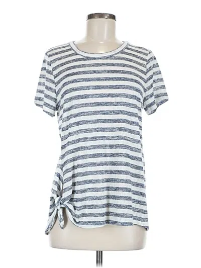 Bobeau Short Sleeve T-shirt In Blue