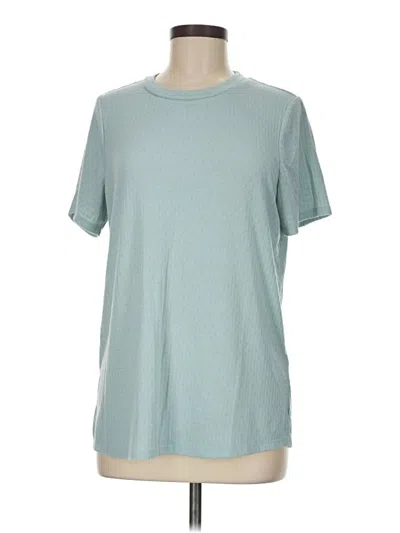 Pre-owned Bobeau Short Sleeve T-shirt In Blue