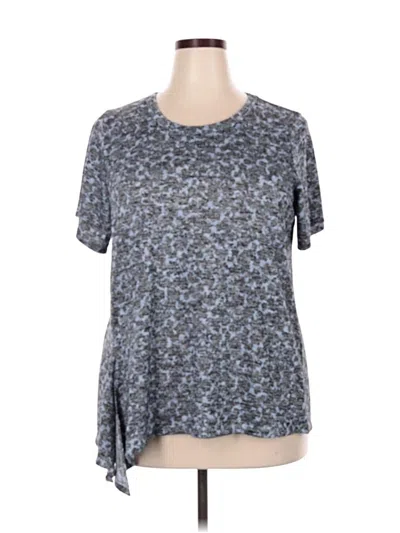 Pre-owned Bobeau Short Sleeve T-shirt In Gray