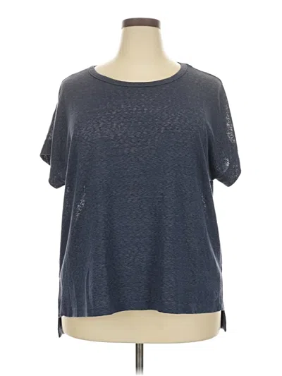 Pre-owned Bobeau Short Sleeve T-shirt In Gray