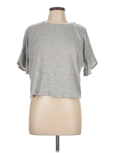 Pre-owned Bobeau Short Sleeve T-shirt In Gray