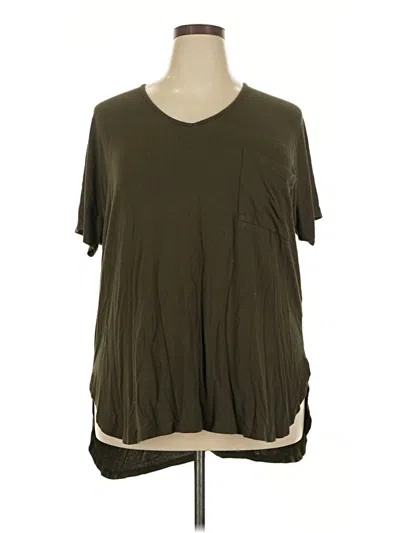 Pre-owned Bobeau Short Sleeve T-shirt In Green