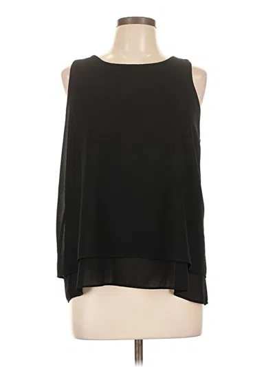 Pre-owned Bobeau Sleeveless Blouse In Black