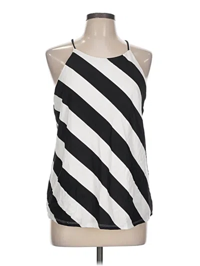 Pre-owned Bobeau Sleeveless Blouse In Black