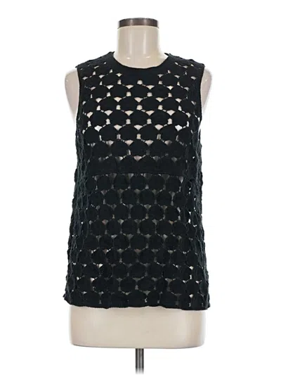 Pre-owned Bobeau Sleeveless Blouse In Black