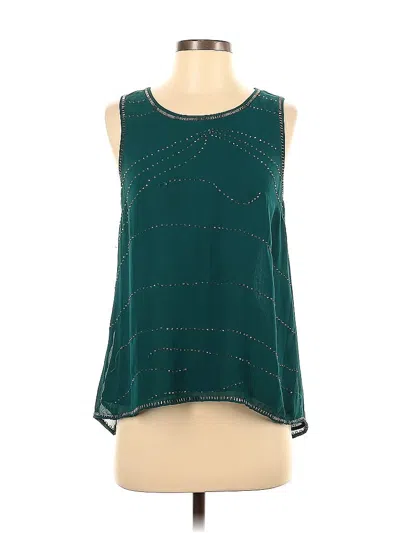 Pre-owned Bobeau Sleeveless Blouse In Blue