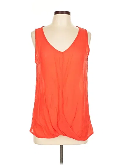 Pre-owned Bobeau Sleeveless Blouse In Orange
