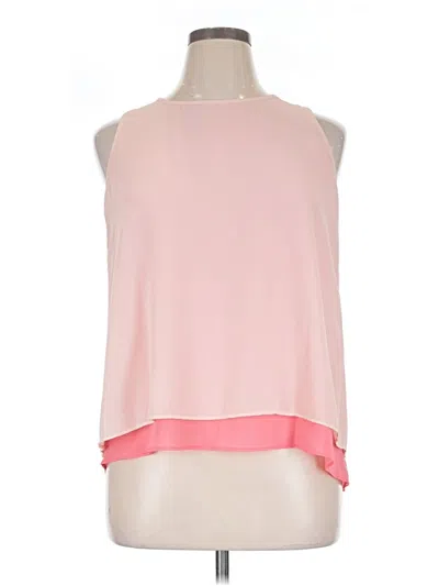 Bobeau Sleeveless Blouse In Pink
