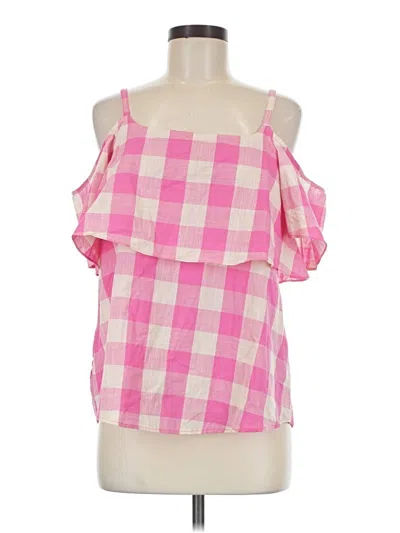Pre-owned Bobeau Sleeveless Blouse In Pink