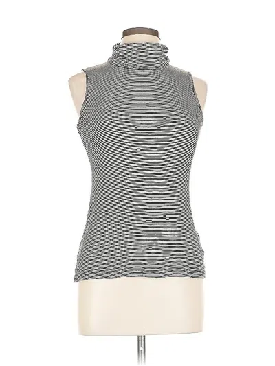 Pre-owned Bobeau Sleeveless Top Gray Turtleneck Tops