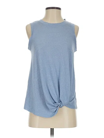 Pre-owned Bobeau Sleeveless T-shirt In Blue