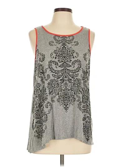 Pre-owned Bobeau Sleeveless T-shirt In Gray