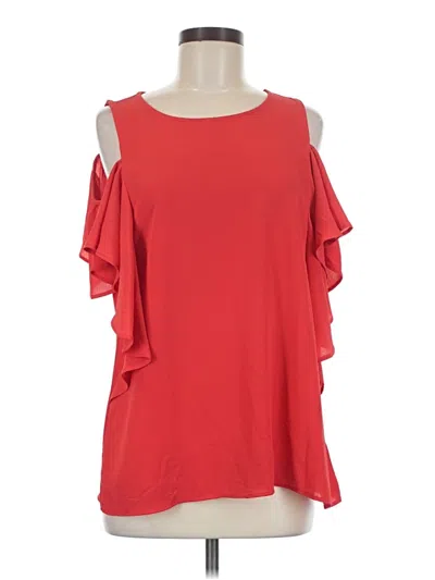 Bobeau Sleeveless T-shirt In Red