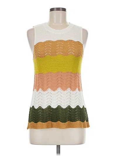 Pre-owned Bobeau Sleeveless T-shirt In Yellow