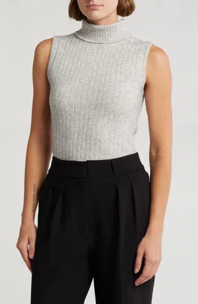 Bobeau Sleeveless Turtleneck Sweater