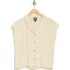 Bobeau Stripe Camp Shirt