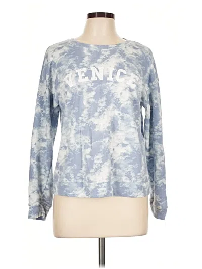 Pre-owned Bobeau Sweatshirt In Blue