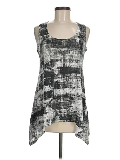 Pre-owned Bobeau Tank Top Gray Square Neckline Tops
