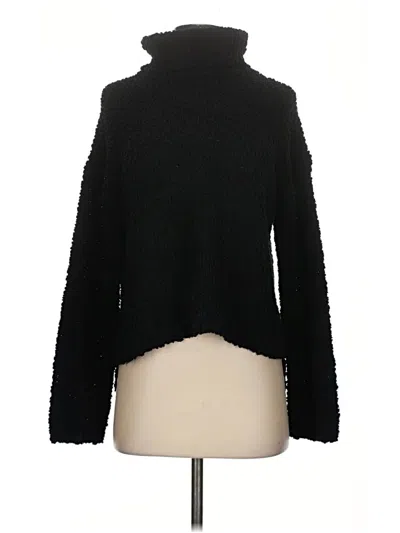 Pre-owned Bobeau Turtleneck Sweater In Black