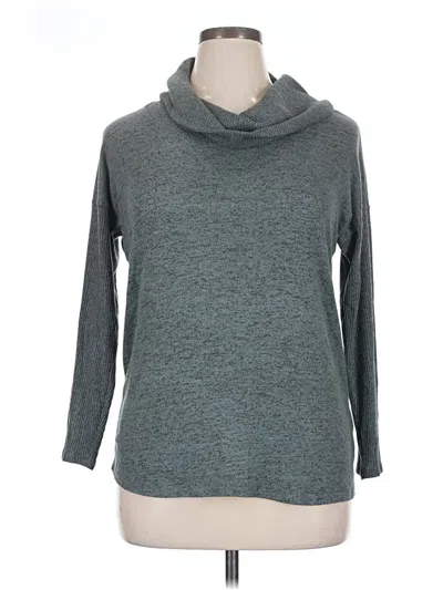 Pre-owned Bobeau Turtleneck Sweater In Gray