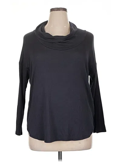 Pre-owned Bobeau Turtleneck Sweater In Gray