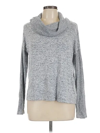 Pre-owned Bobeau Turtleneck Sweater In Gray