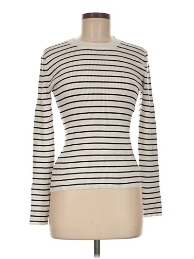 Pre-owned Bobeau Turtleneck Sweater In Ivory