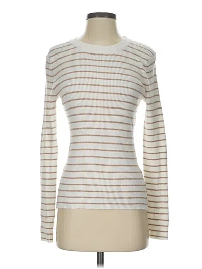 Pre-owned Bobeau Turtleneck Sweater In Ivory