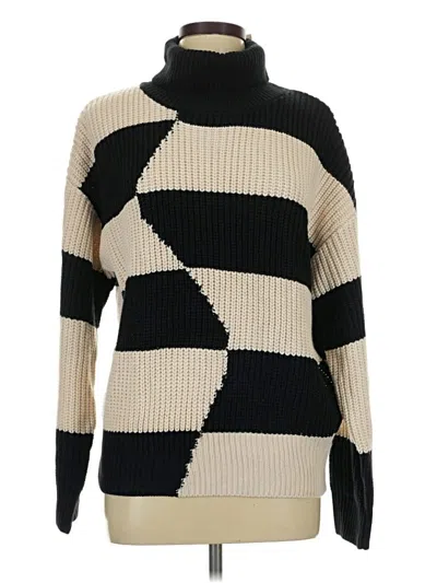 Bobeau Turtleneck Sweater In Multi