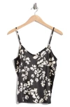 Bobeau V-neck Camisole In Multi