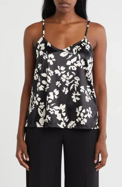 Bobeau V-neck Camisole In Black