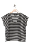 Bobeau V-neck Short Sleeve Top