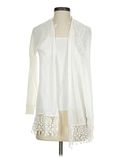 Pre-owned Bobeau Vest In White