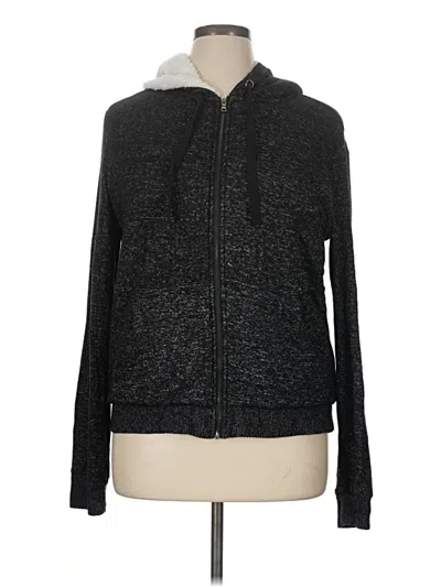 Pre-owned Bobeau Zip Up Hoodie In Gray