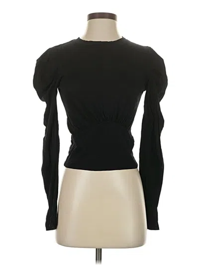 Pre-owned Bobi 3/4 Sleeve T-shirt In Black