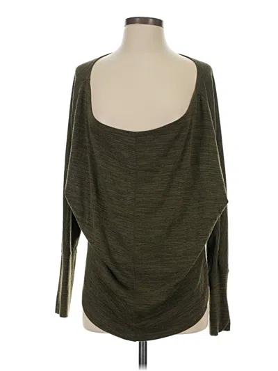 Pre-owned Bobi 3/4 Sleeve T-shirt In Green