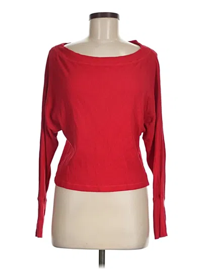 Pre-owned Bobi 3/4 Sleeve T-shirt In Red