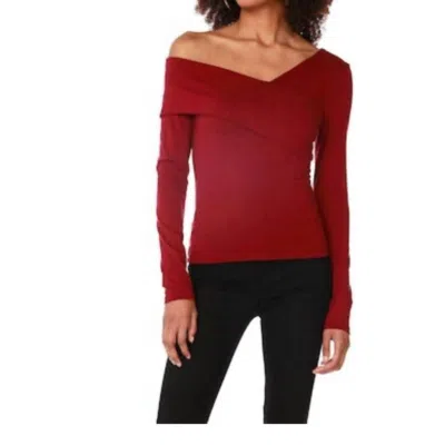 BOBI ASYMMETRIC WRAP TOP