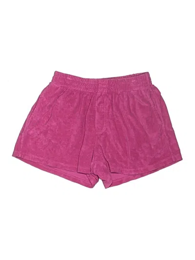 Pre-owned Bobi Athletic Shorts In Pink