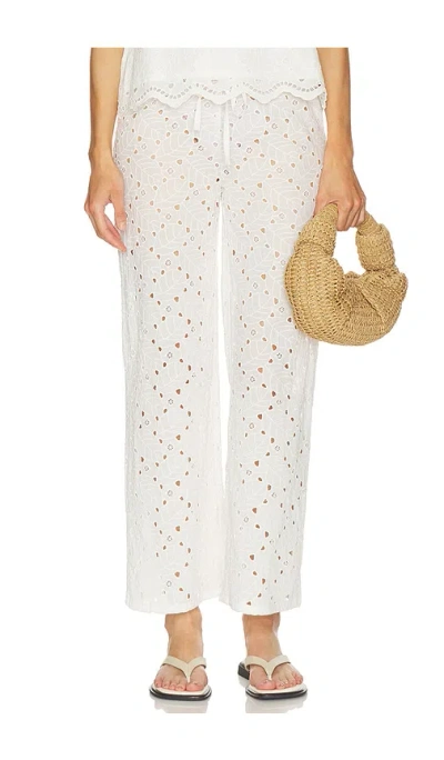 Bobi Beach Pant In White