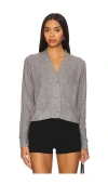 Bobi Cardigan In Grey