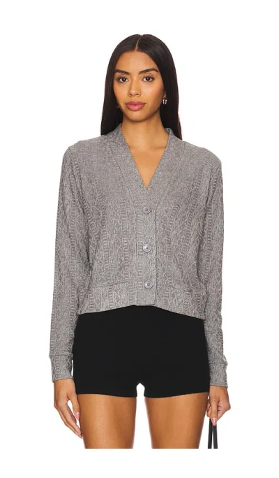 Bobi Cardigan In Grey