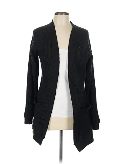 Pre-owned Bobi Cardigan Sweater In Black